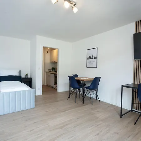 Апартаменти Neu Mozarthaus Center Netflix Arbeitsplatz Аугсбург