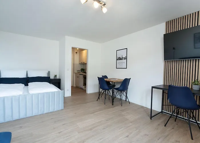 Apartment Neu Mozarthaus Center Netflix Arbeitsplatz Augsburg